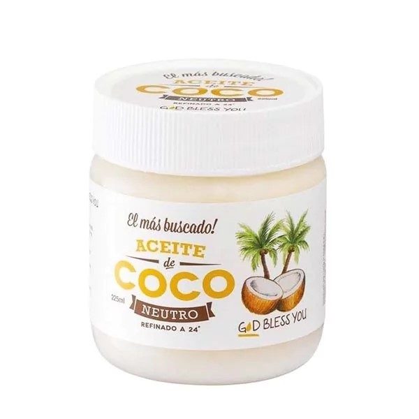 Aceite de coco neutro x225ml - God Bless You