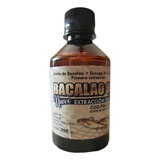 Aceite de higado de bacalao x250cc - Cod Fish Liver Oil
