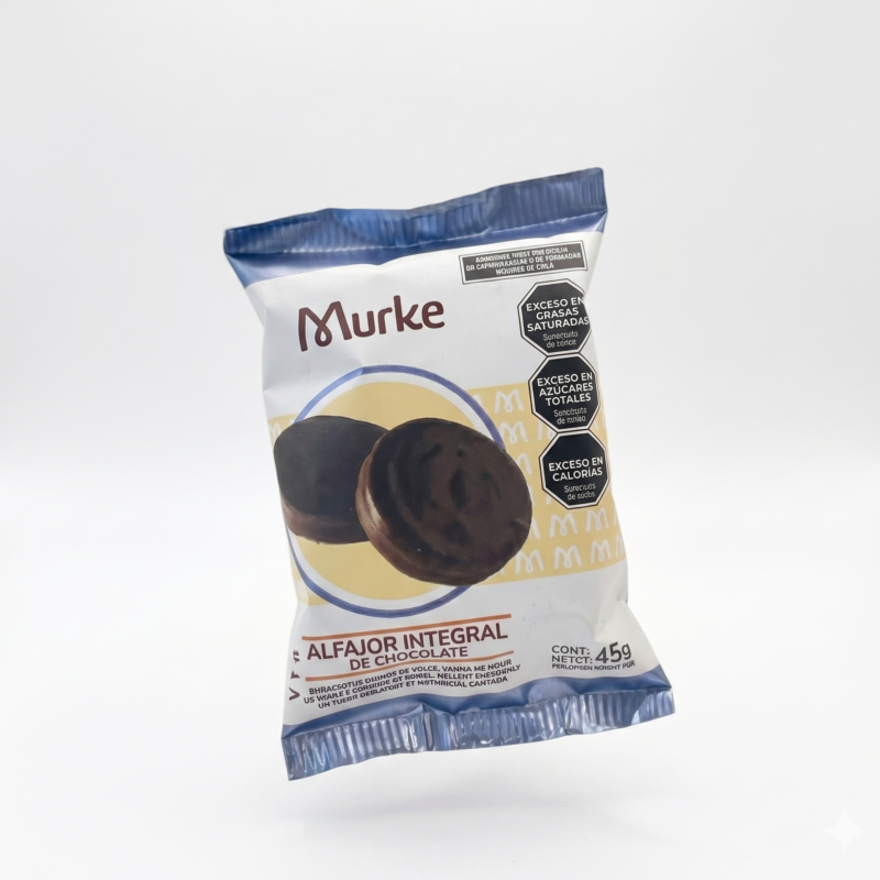 Alfajor Chocolate Sin Azucar - Murke