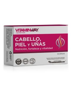 Cabello, piel y uña x30 - Vitamin Way