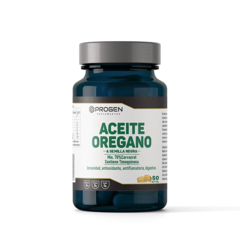 Capsulas de aceite de oregano x50 - Progen
