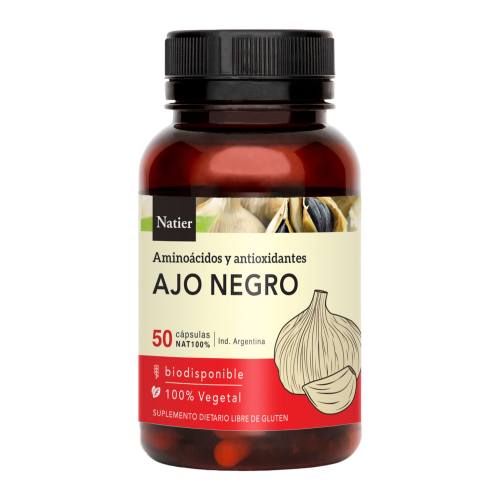 Cápsulas de ajo negro x50 - Natier