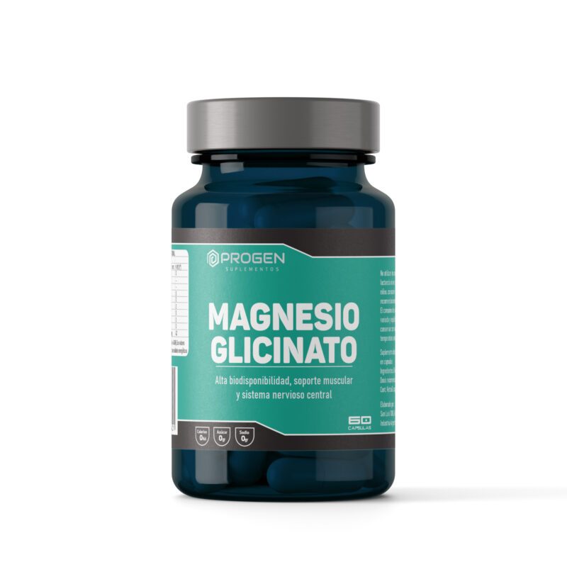 Capsulas de magnesio glicinato x60 - Progen