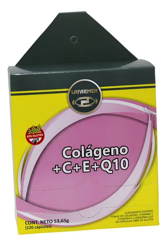 Comprimidos de Colágeno + C +E + Q10- Lafarmen