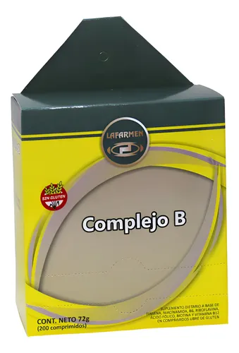 Comprimidos de Complejo B - Lafarmen
