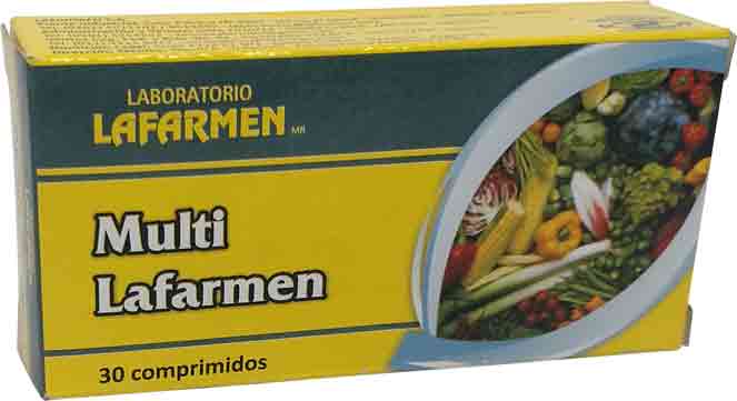 Comprimidos de Multi Lafarmen - Lafarmen