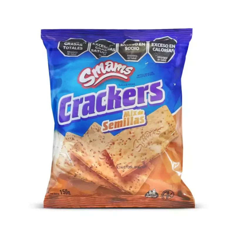 Crackers mix de semillas - Smams