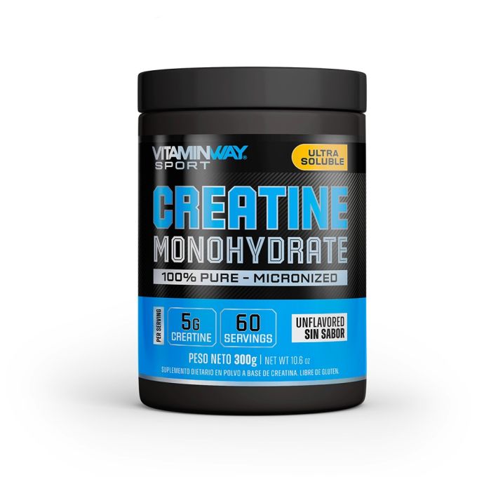 Creatine Monohydrate sin sabor x300gs - Vitamin Way Sport