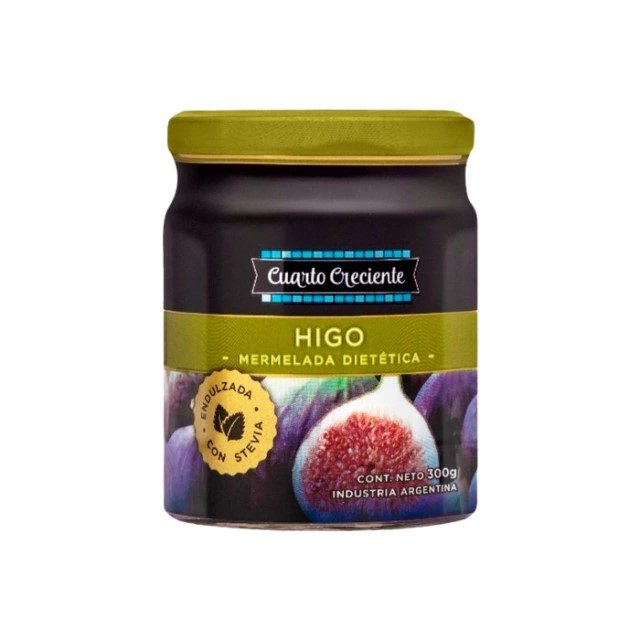 Mermelada con stevia higo - Cuarto Creciente