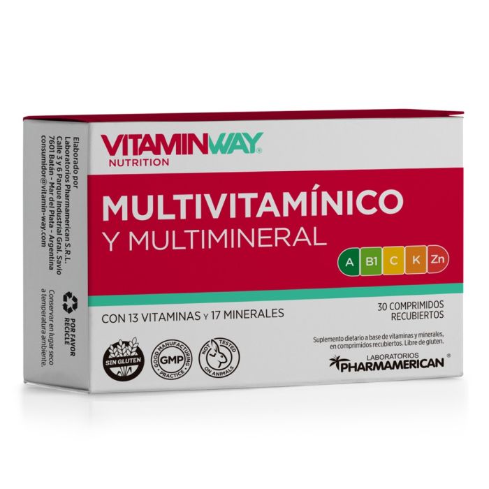Multivitamínico x30 - Vitamin Way