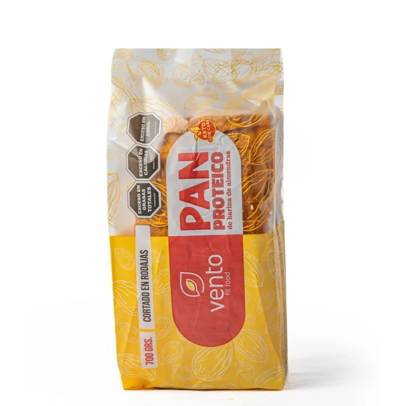 Pan almendras proteico cortado en rodajas x700gr - Vento