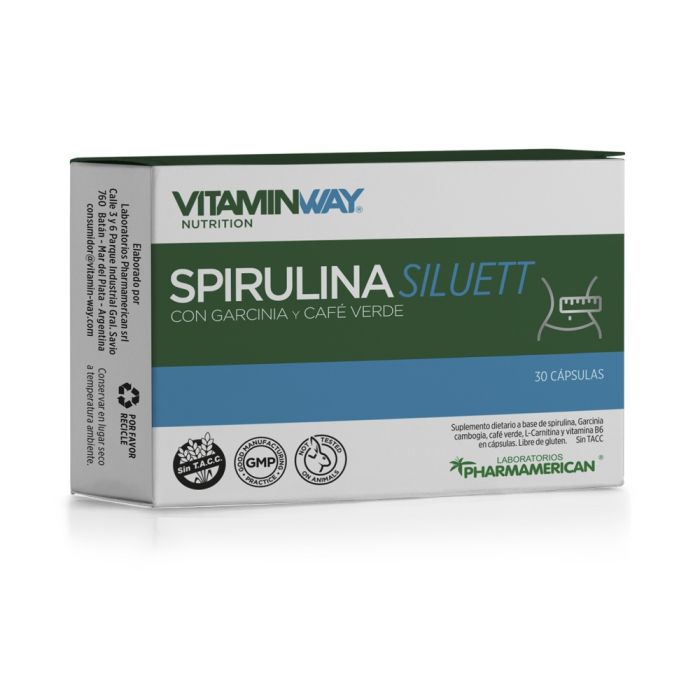 Spirulina siluett x30 - Vitamin Way