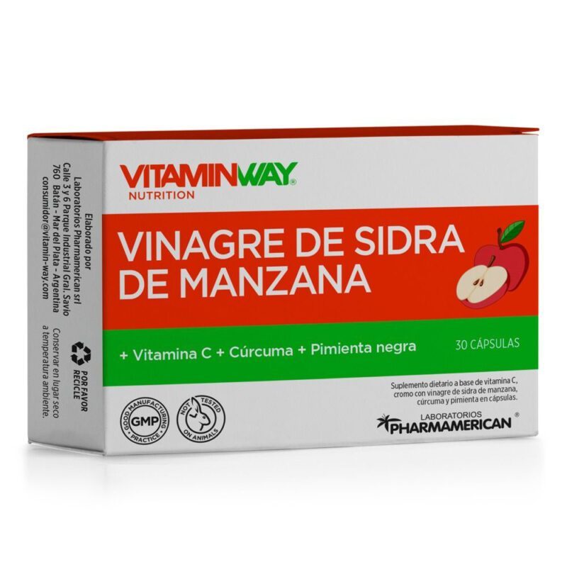 Vinagre de sidra de manzana x30 - Vitamin Way